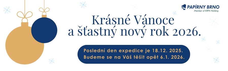 Krásné Vánoce - PAPÍRNY BRNO